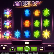 Neon54 - Starburst Slot - Expanding Wilds