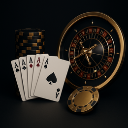 Neon54 - Poker Table Games - Caribbean Stud & Texas Hold'em